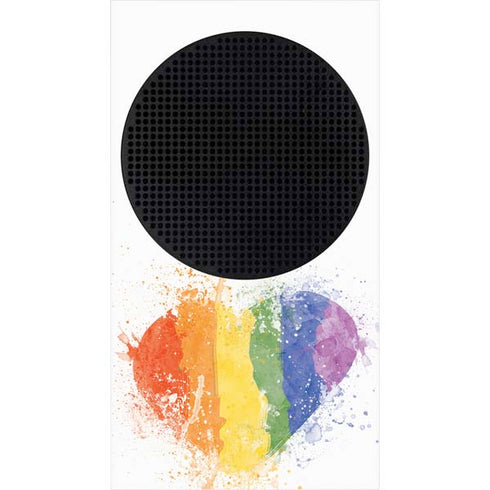 Love Is Love Heart Xbox Series S Console Skin